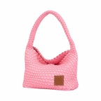 Signature Weave – Hobo Bag – Candy Pink