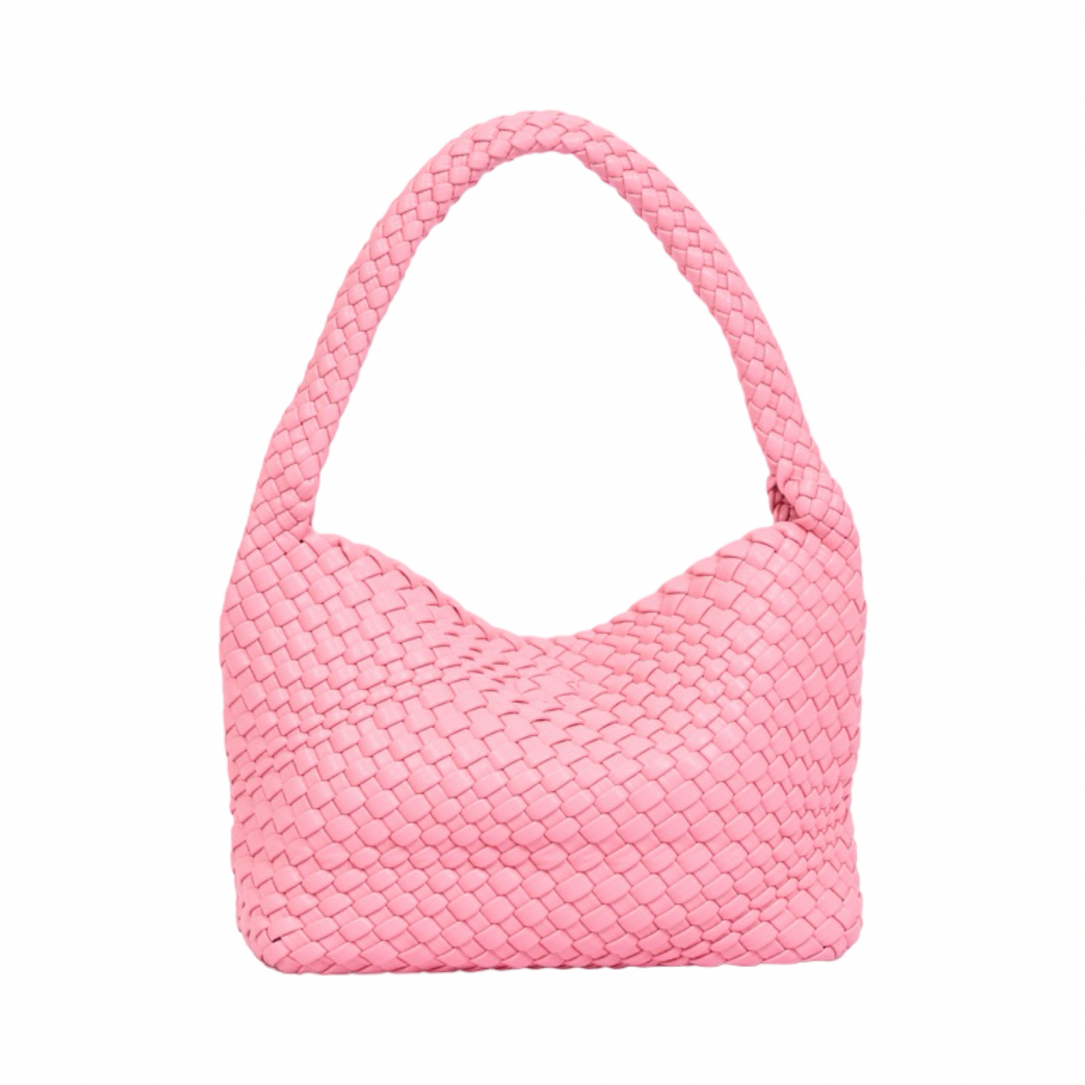 Signature Weave – Hobo Bag – Candy Pink