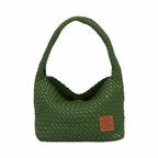Signature Weave – Hobo Bag – Forest Green