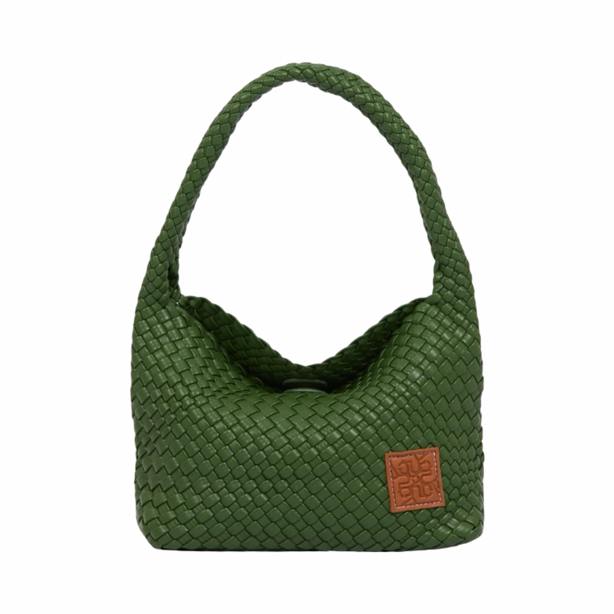 Signature Weave – Hobo Bag – Forest Green