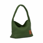 Signature Weave – Hobo Bag – Forest Green
