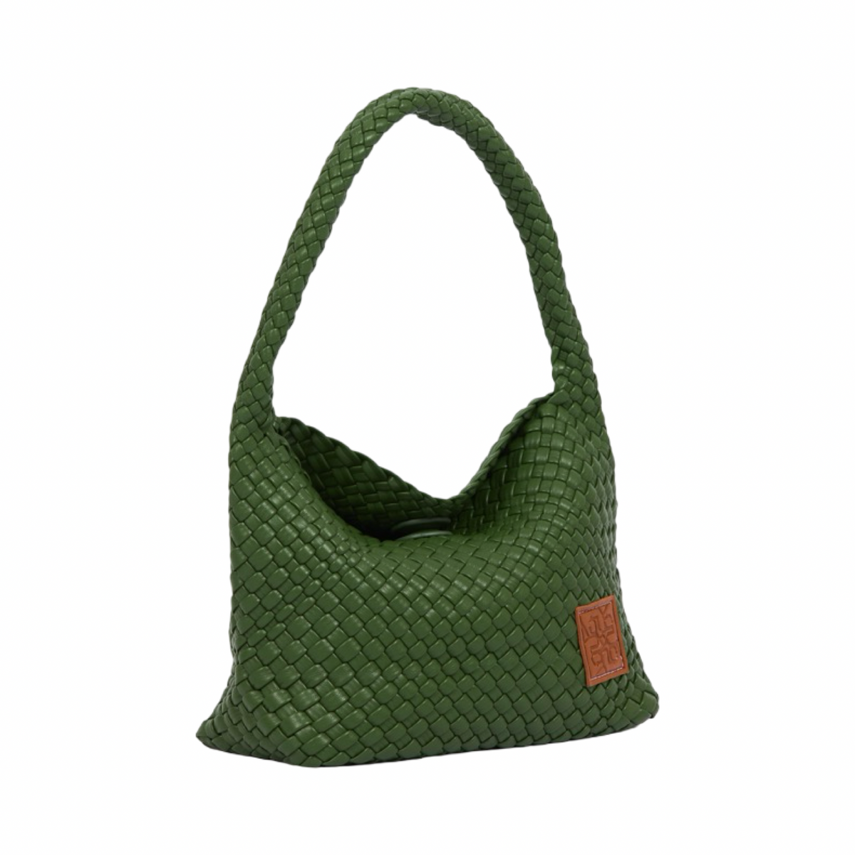 Signature Weave – Hobo Bag – Forest Green