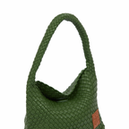 Signature Weave – Hobo Bag – Forest Green