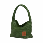Signature Weave – Hobo Bag – Forest Green