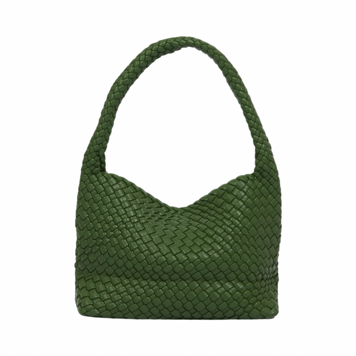 Signature Weave – Hobo Bag – Forest Green