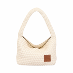Signature Weave – Hobo Bag – Ivory