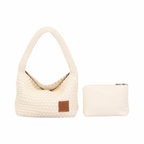 Signature Weave – Hobo Bag – Ivory