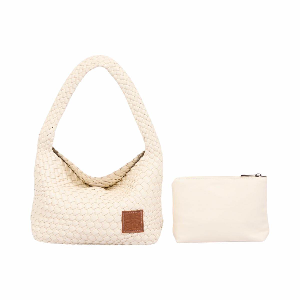 Signature Weave – Hobo Bag – Ivory