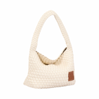 Signature Weave – Hobo Bag – Ivory