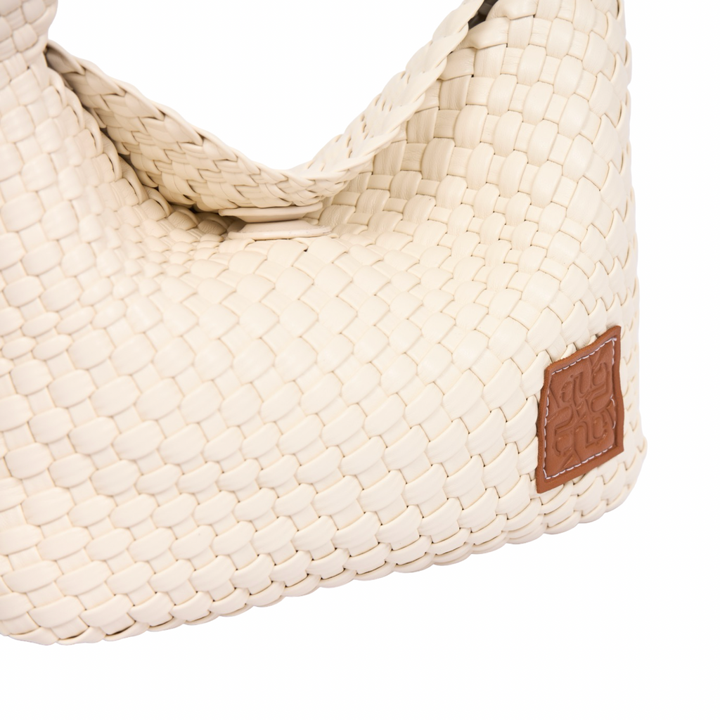 Signature Weave – Hobo Bag – Ivory
