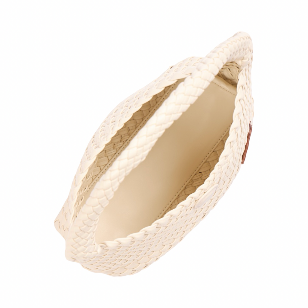 Signature Weave – Hobo Bag – Ivory