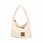 Signature Weave – Hobo Bag – Ivory