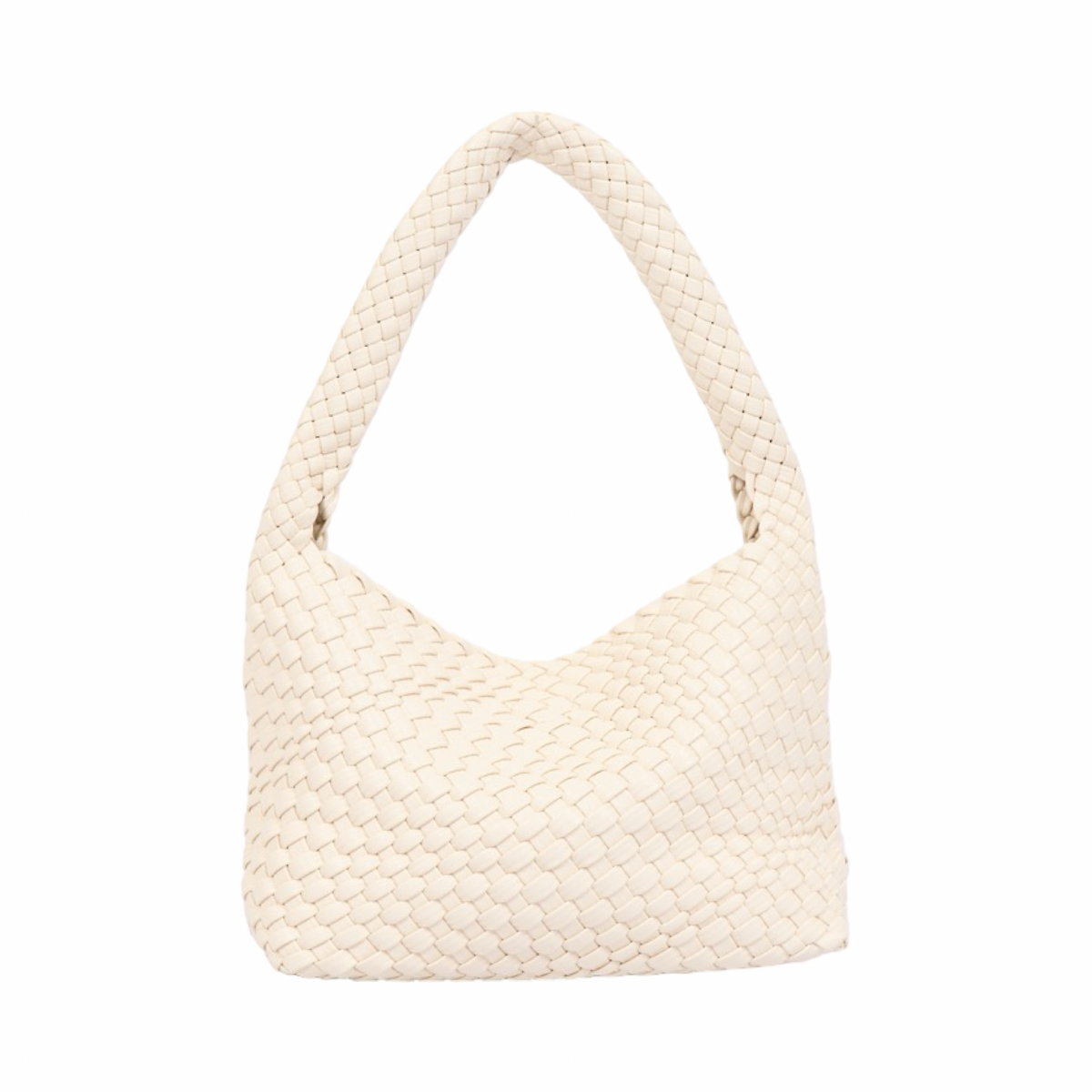 Signature Weave – Hobo Bag – Ivory