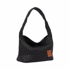 Signature Weave – Hobo Bag – Black