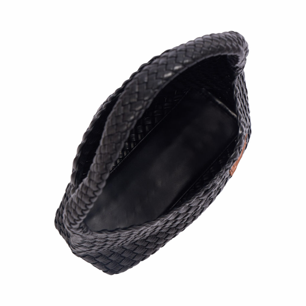 Signature Weave – Hobo Bag – Black
