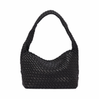 Signature Weave – Hobo Bag – Black