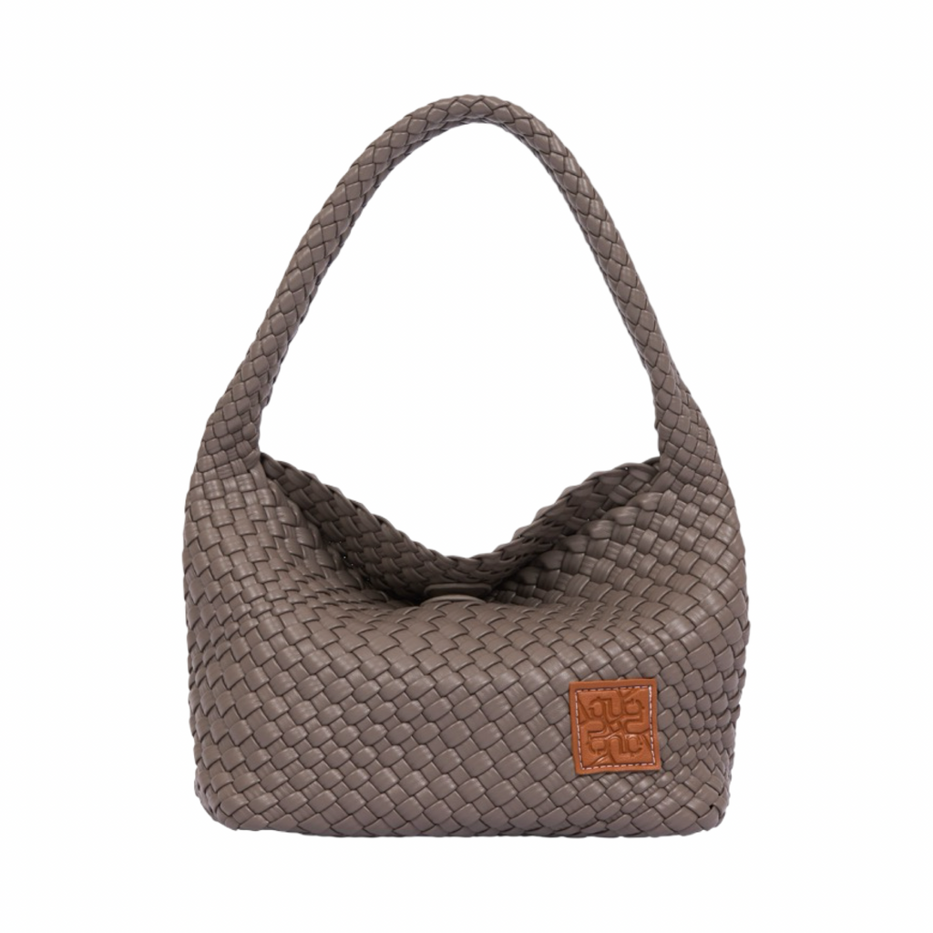 Signature Weave – Hobo Bag – Smoke Grey