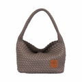 Signature Weave – Hobo Bag – Smoke Grey