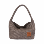 Signature Weave – Hobo Bag – Smoke Grey
