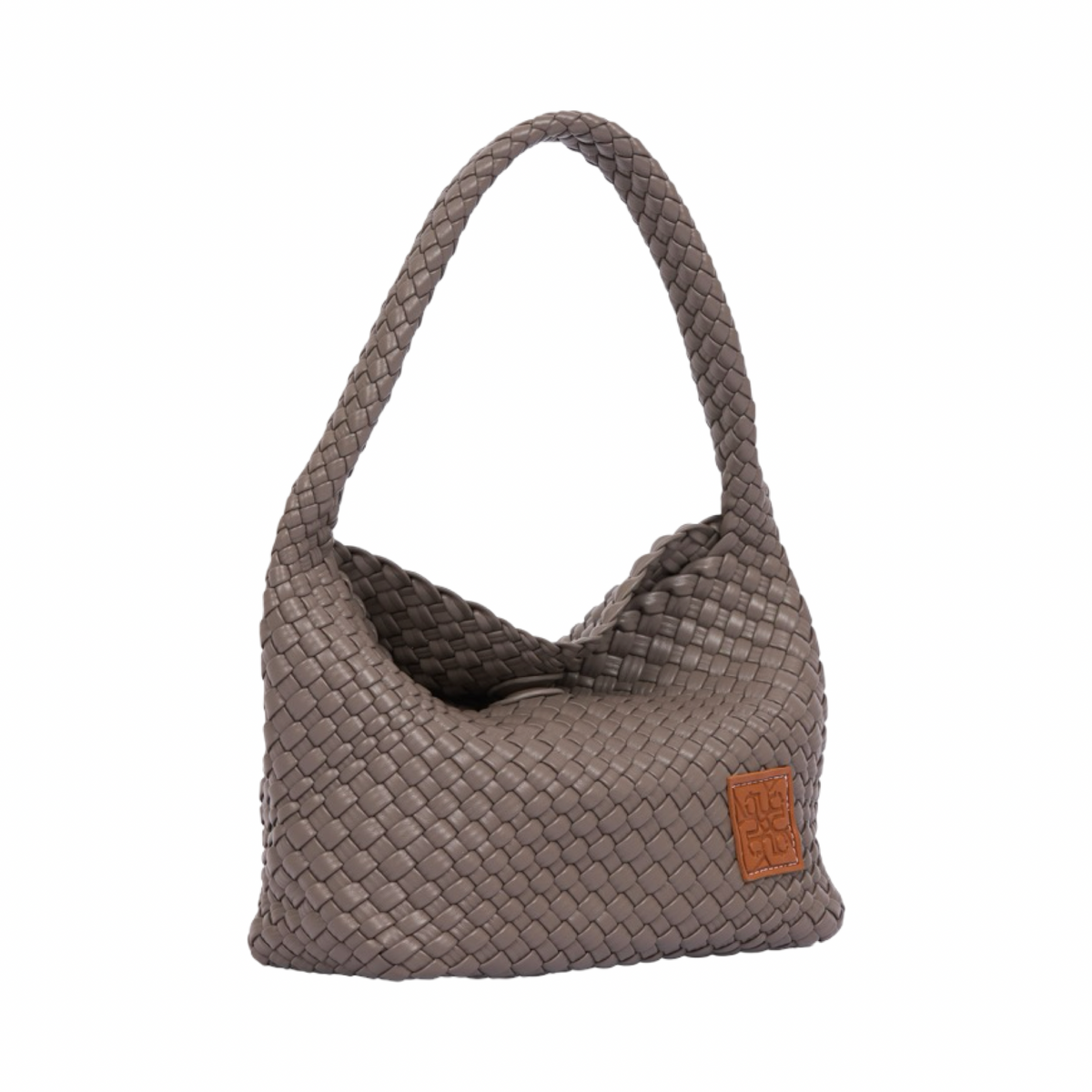 Signature Weave – Hobo Bag – Smoke Grey