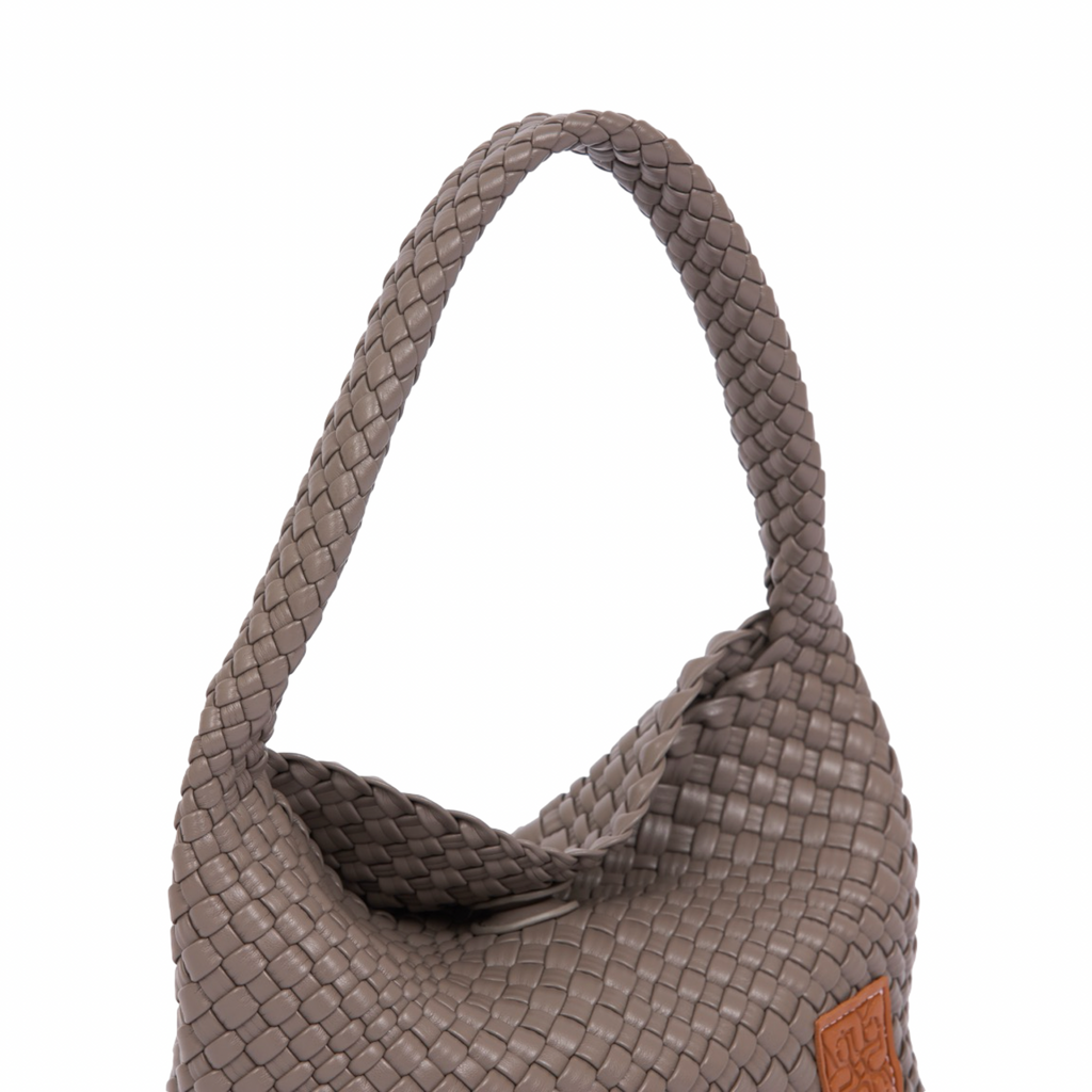Signature Weave – Hobo Bag – Smoke Grey