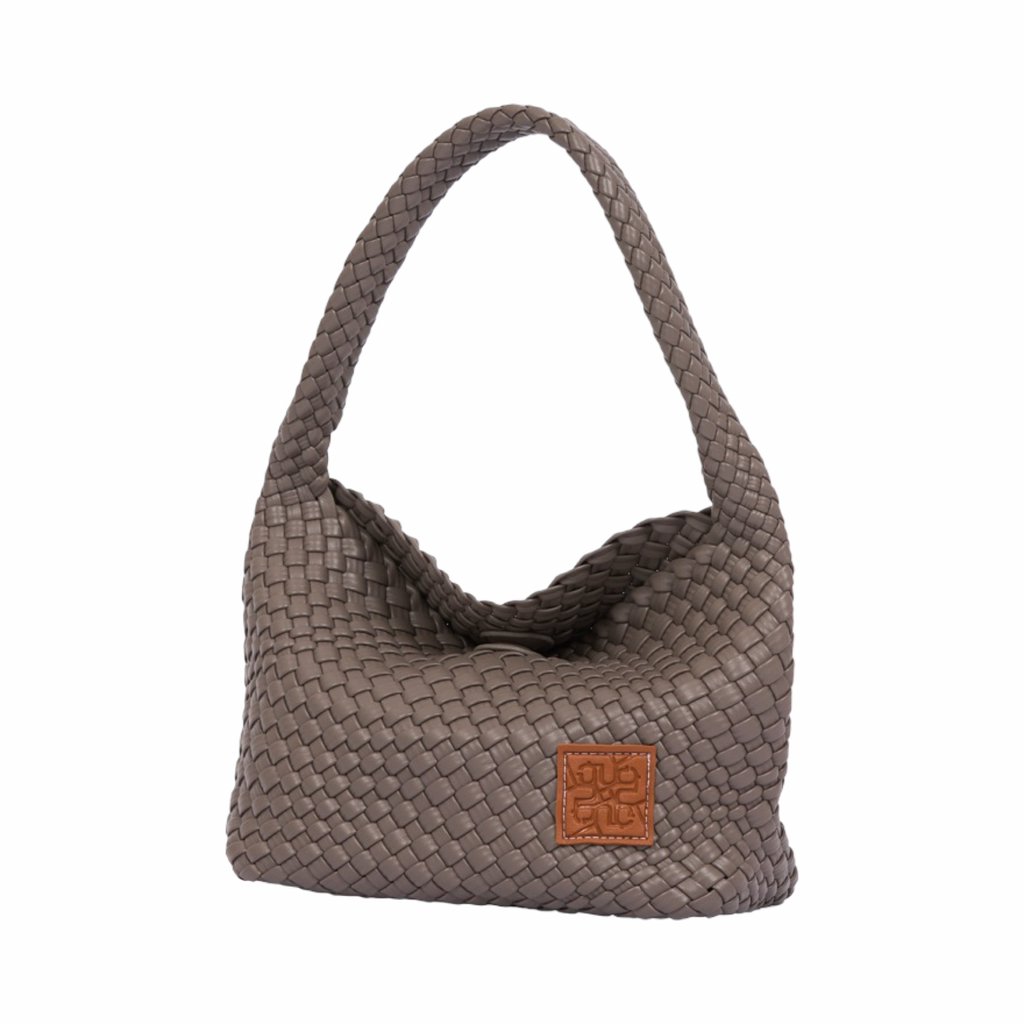 Signature Weave – Hobo Bag – Smoke Grey