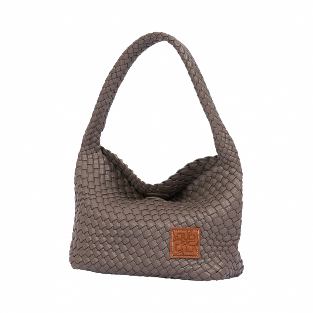 Signature Weave – Hobo Bag – Smoke Grey