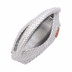 Signature Weave – Hobo Bag – Silver