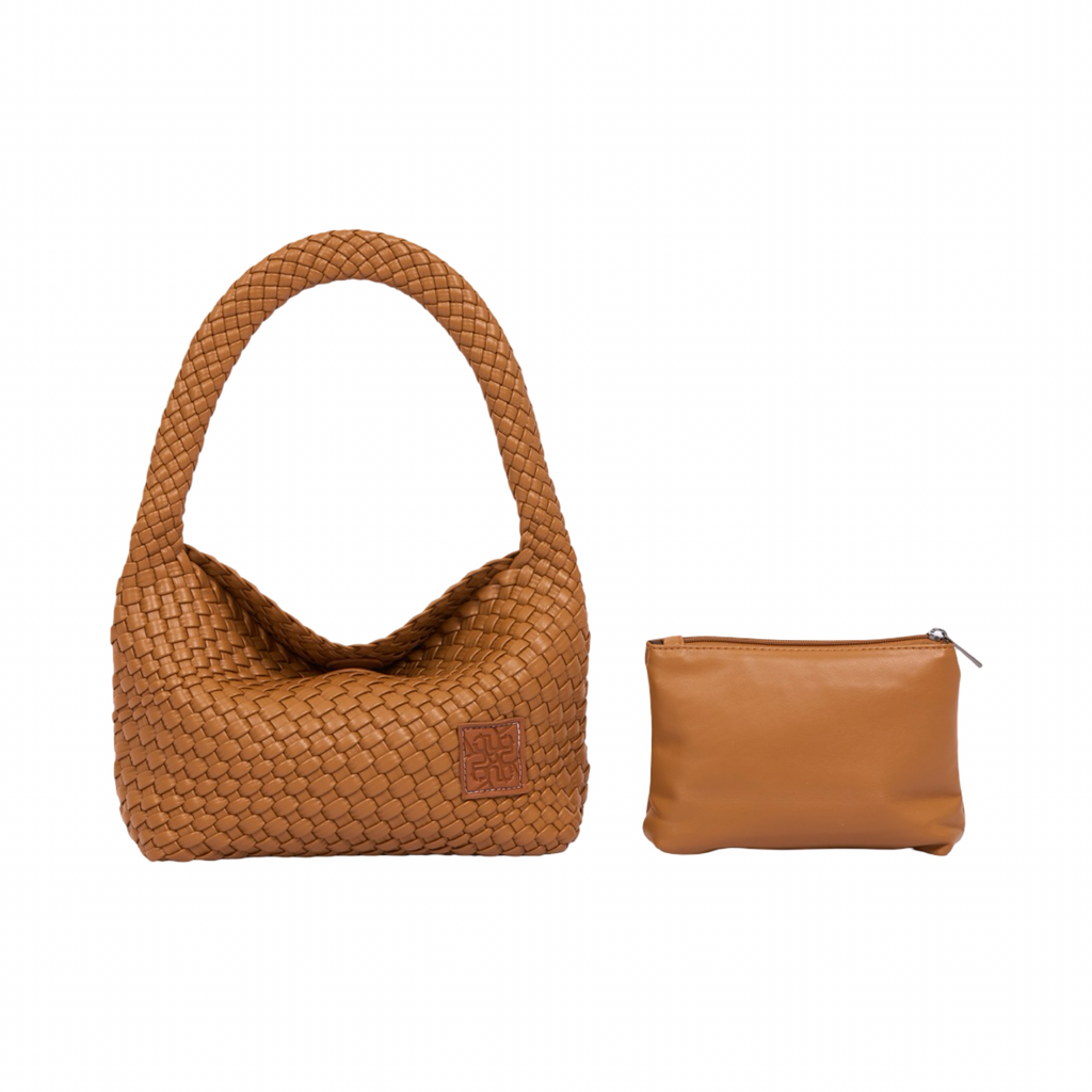 Signature Weave – Hobo Bag – Brown