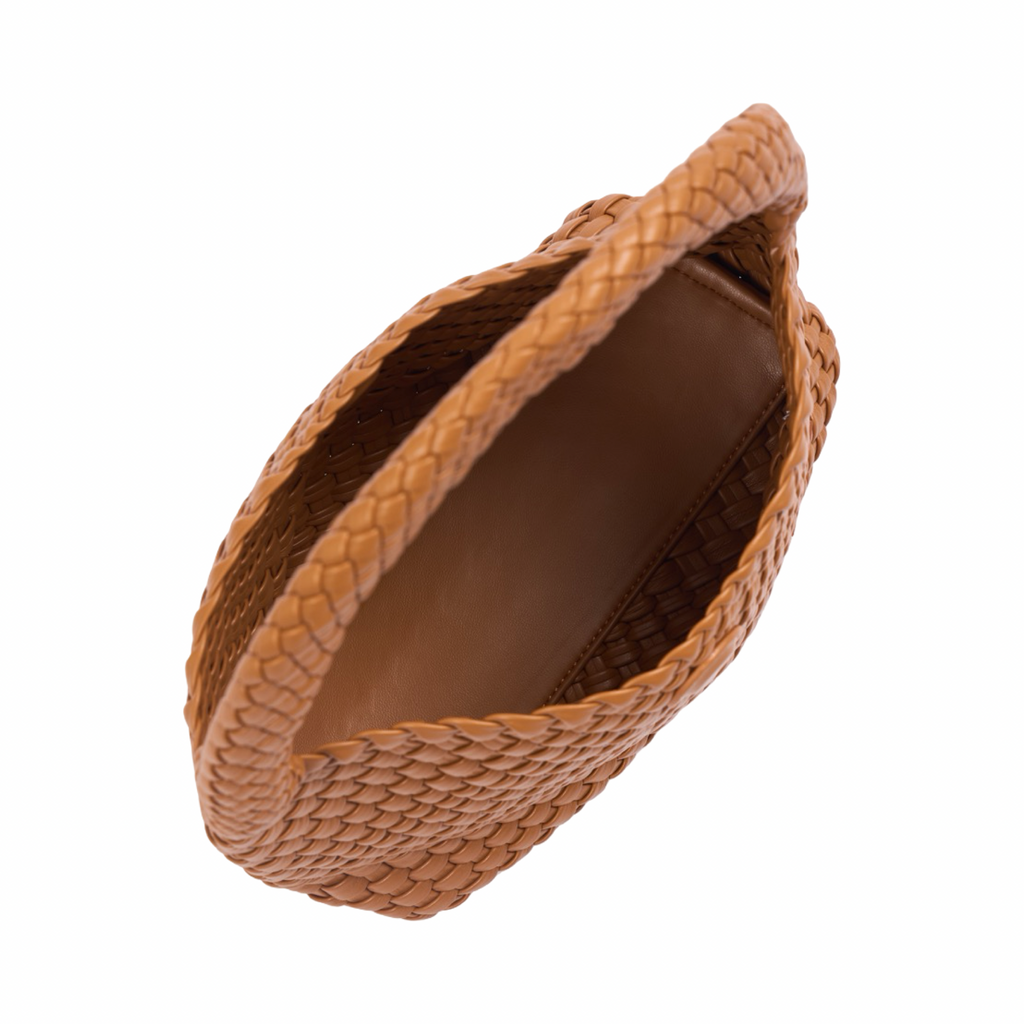 Signature Weave – Hobo Bag – Brown