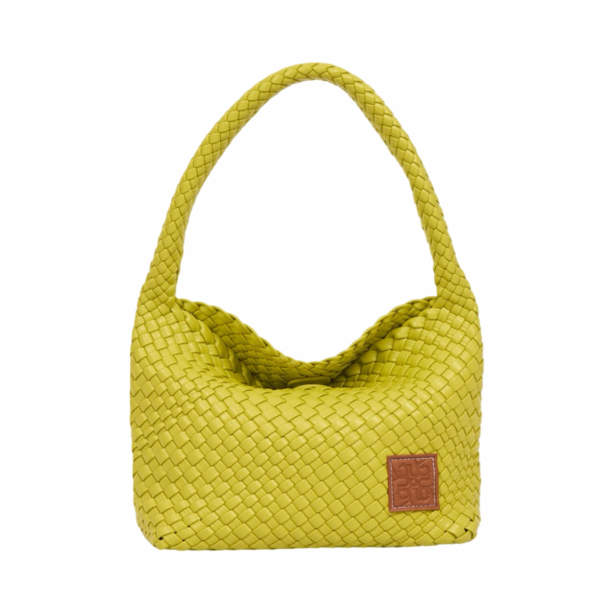 Signature Weave – Hobo Bag – Lime Green