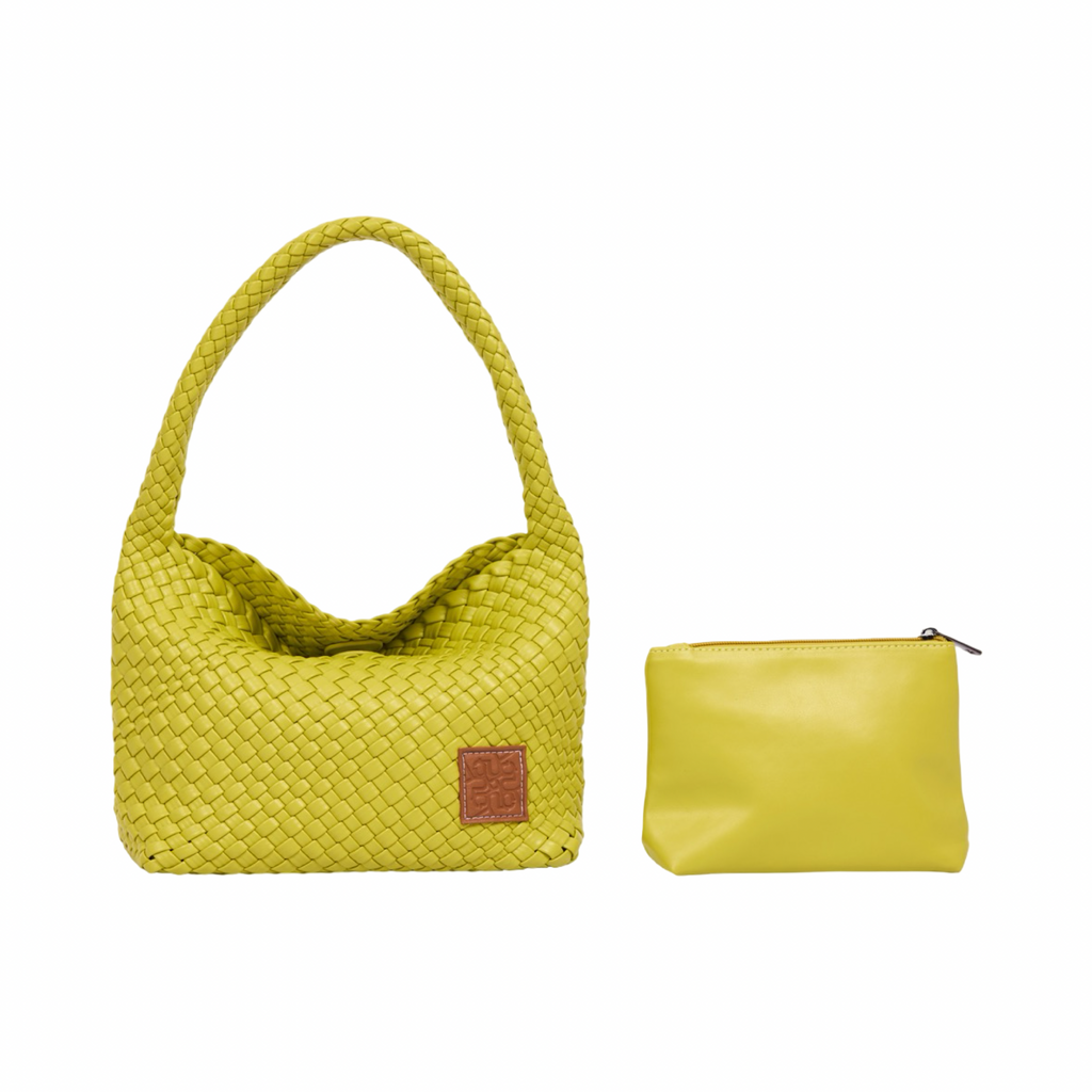 Signature Weave – Hobo Bag – Lime Green