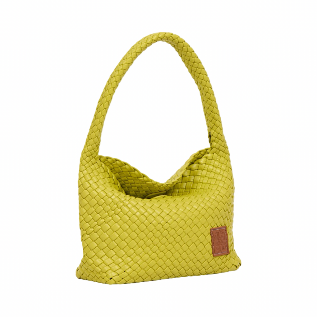 Signature Weave – Hobo Bag – Lime Green