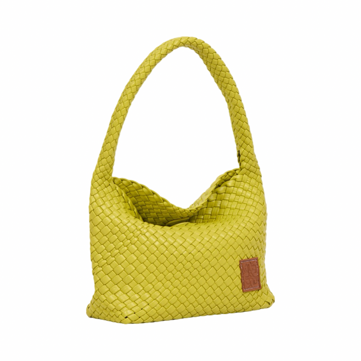 Signature Weave – Hobo Bag – Lime Green