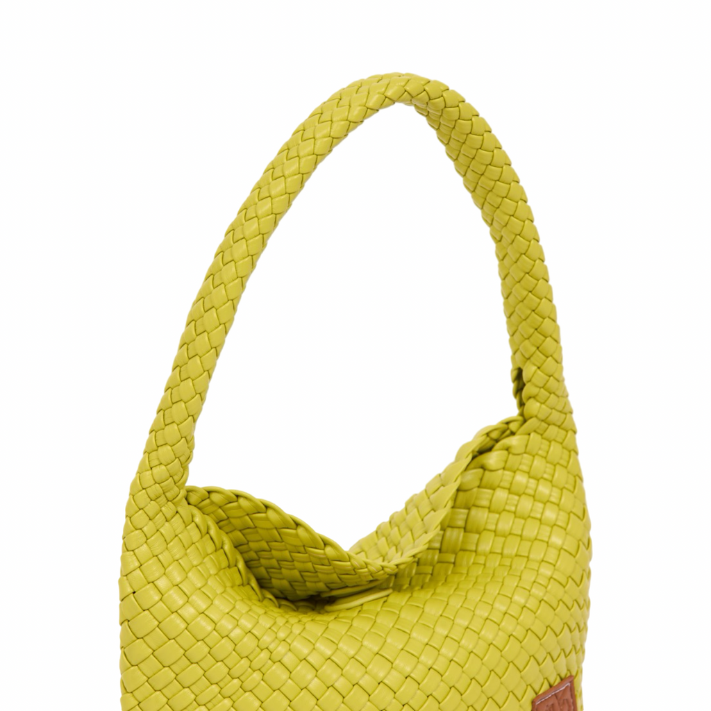 Signature Weave – Hobo Bag – Lime Green