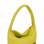 Signature Weave – Hobo Bag – Lime Green