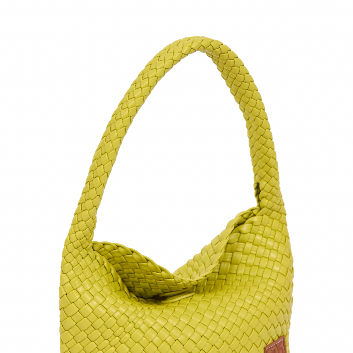 Signature Weave – Hobo Bag – Lime Green