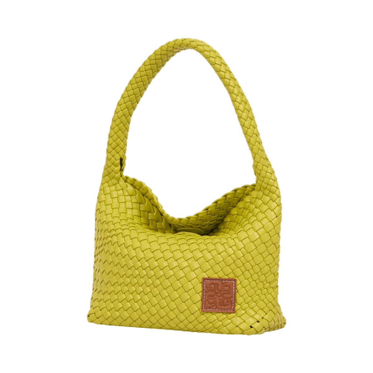 Signature Weave – Hobo Bag – Lime Green
