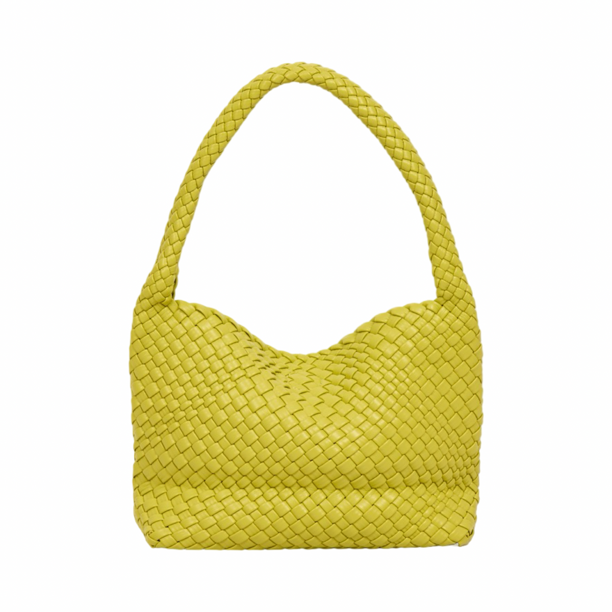 Signature Weave – Hobo Bag – Lime Green