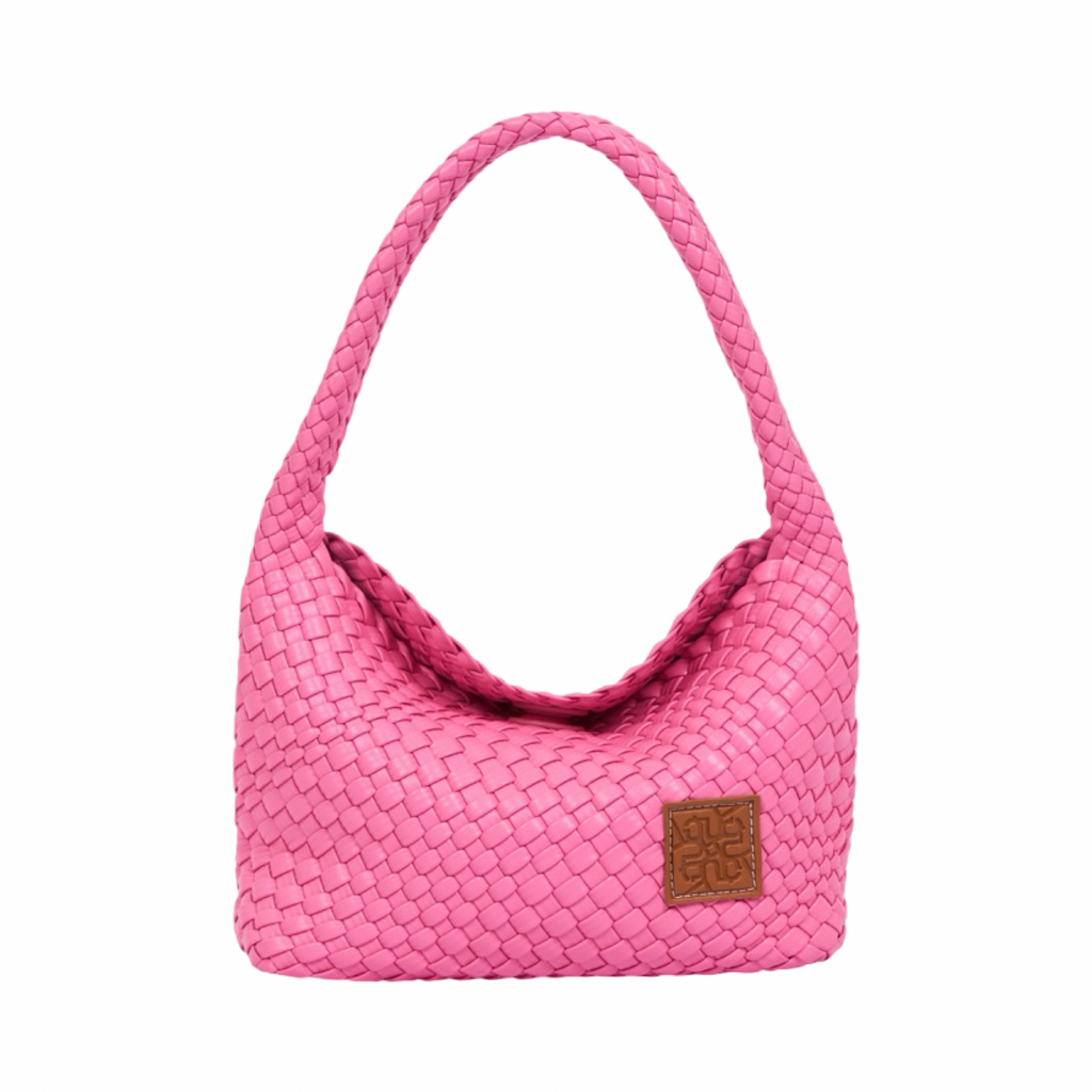 Signature Weave – Hobo Bag – Hot Pink