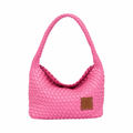 Signature Weave – Hobo Bag – Hot Pink