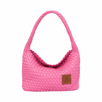 Signature Weave – Hobo Bag – Hot Pink