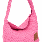 Signature Weave – Hobo Bag – Hot Pink
