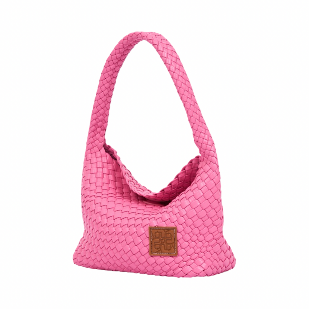 Signature Weave – Hobo Bag – Hot Pink