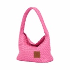 Signature Weave – Hobo Bag – Hot Pink