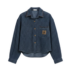 Cropped Shirt – Denim