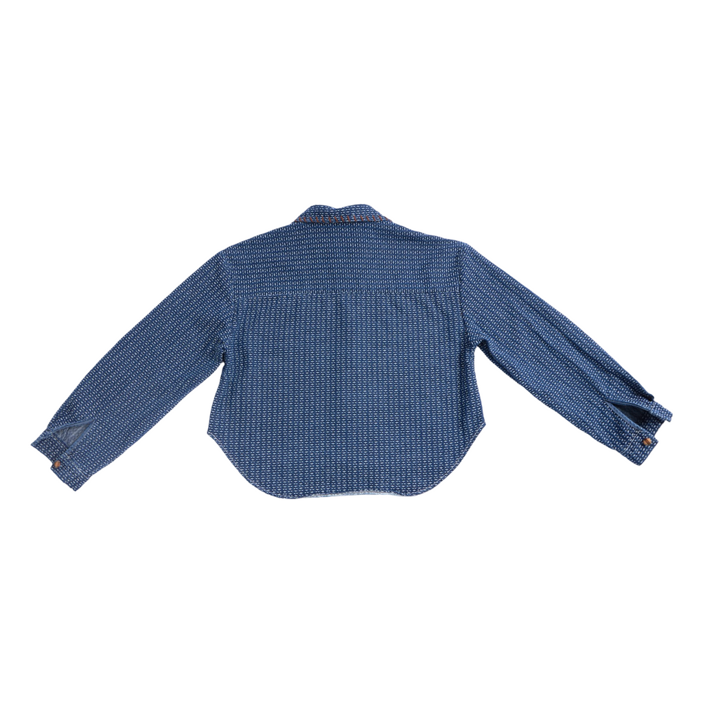 Cropped Shirt – Denim