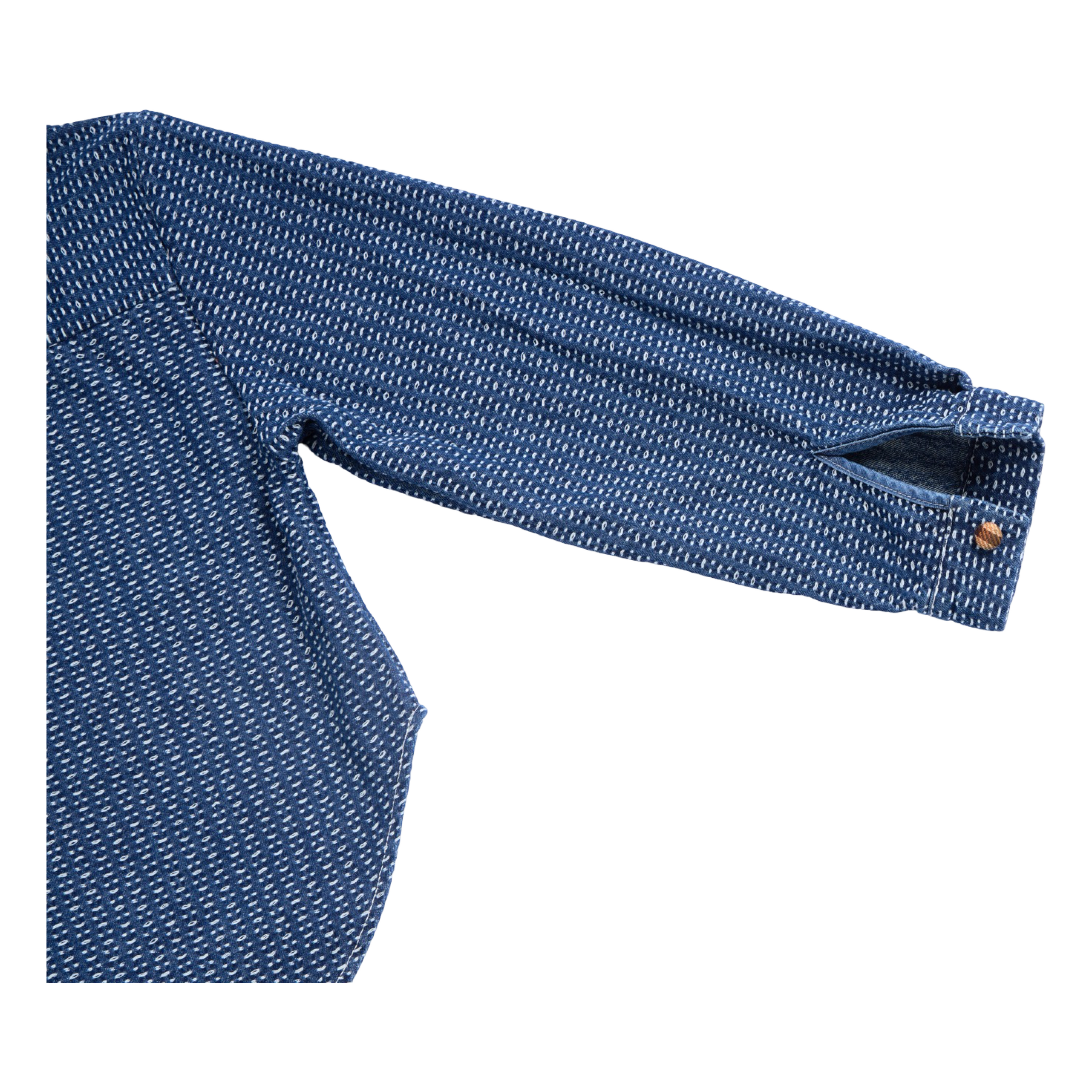 Cropped Shirt – Denim