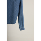 Cropped Shirt – Light Denim