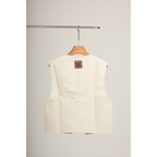 Coated Vest – White